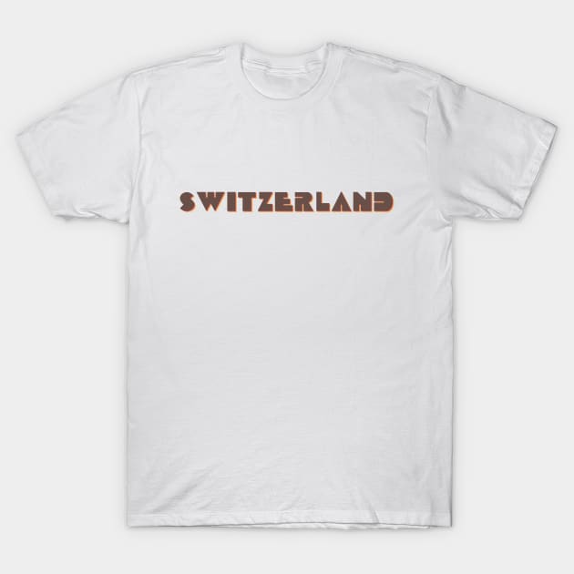 Switzerland! T-Shirt by MysticTimeline